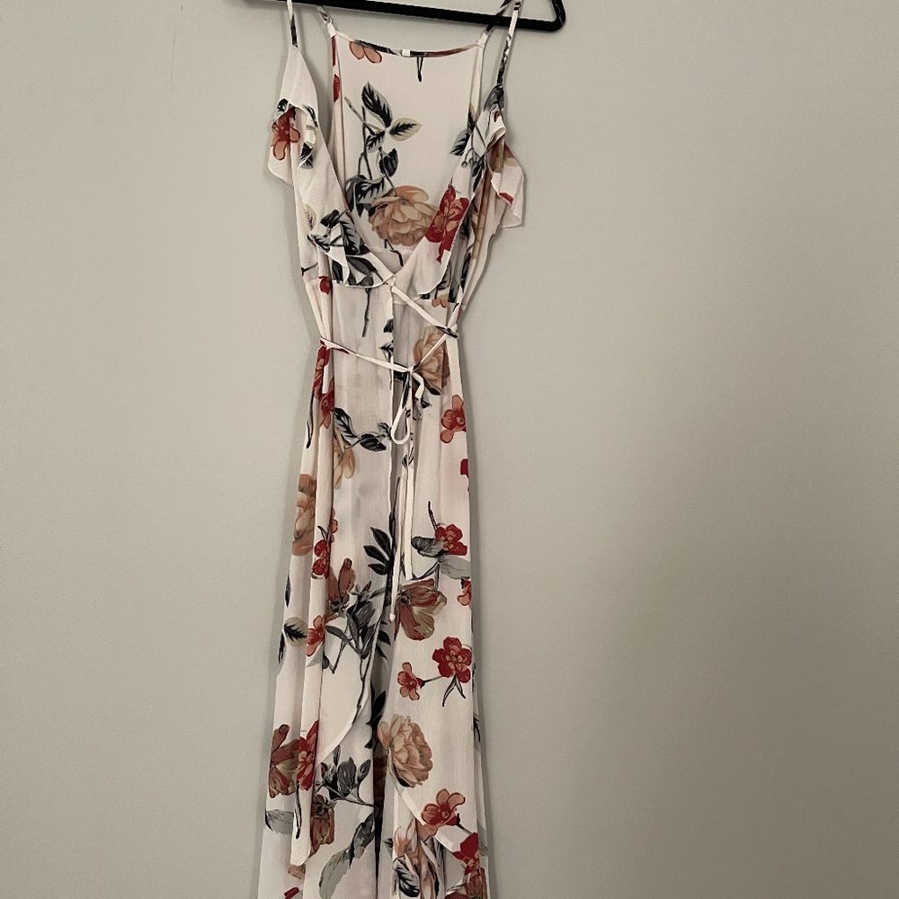 Floral High low dress